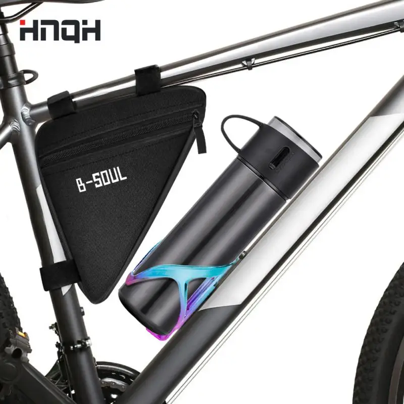 

Водонепроницаемая треугольная Велосумка, 4 цвета, велосипедная сумка на переднюю раму, треугольная Сумочка для горного велосипеда, держатель рамы, седельная сумка