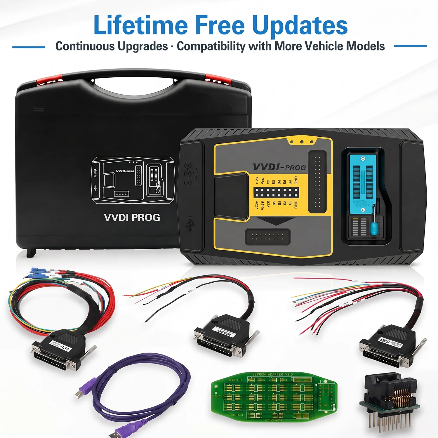 Фото Программатор ECU MCU VVDI PROG для BMW ISN JLR BCM, сброс настроек PCF79XX, обновление бесплатно онлайн. №1