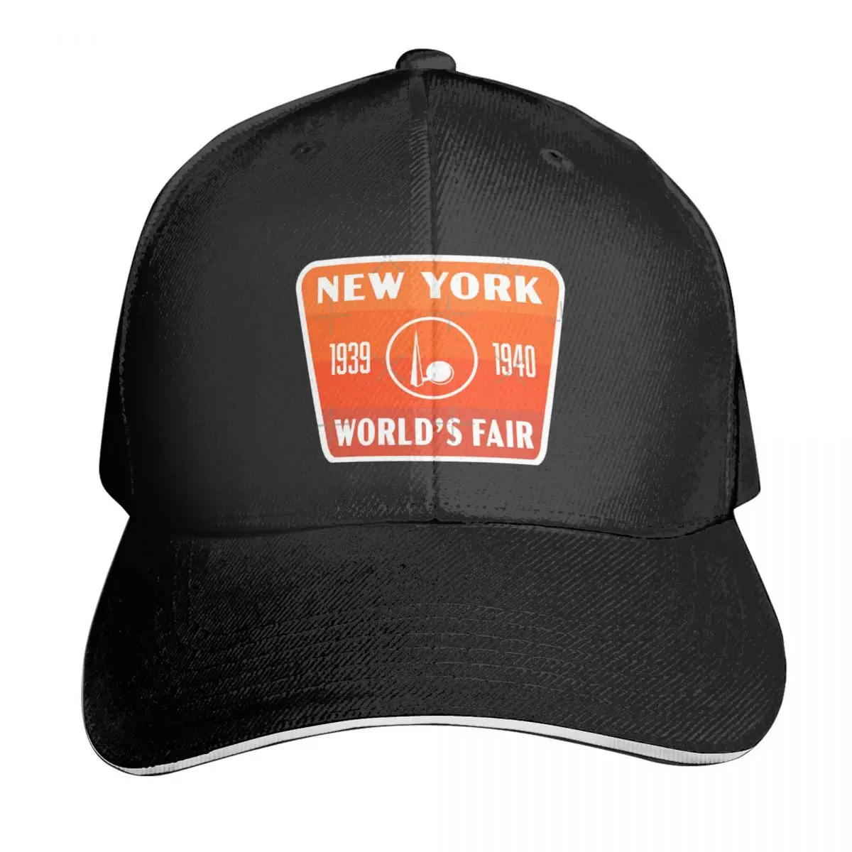 

1939-40 New York World's Fair Retro Badge Casquette, Polyester Cap Modern Practical Birthday Gift