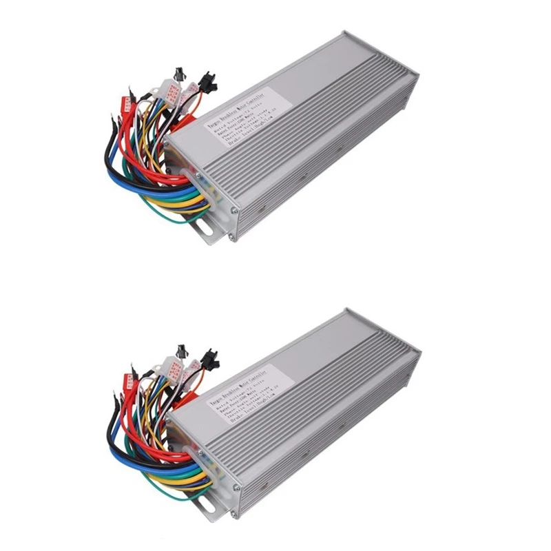 

2Pcs 72V 1500W Electric Bicycle Controller Scooter Brushless Dc Motor Speed Controller