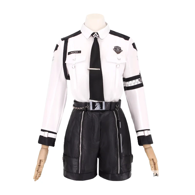 Heroine Косплей Любовь и Deepspace Xavie Женская модная полицейская форма Костюмы на