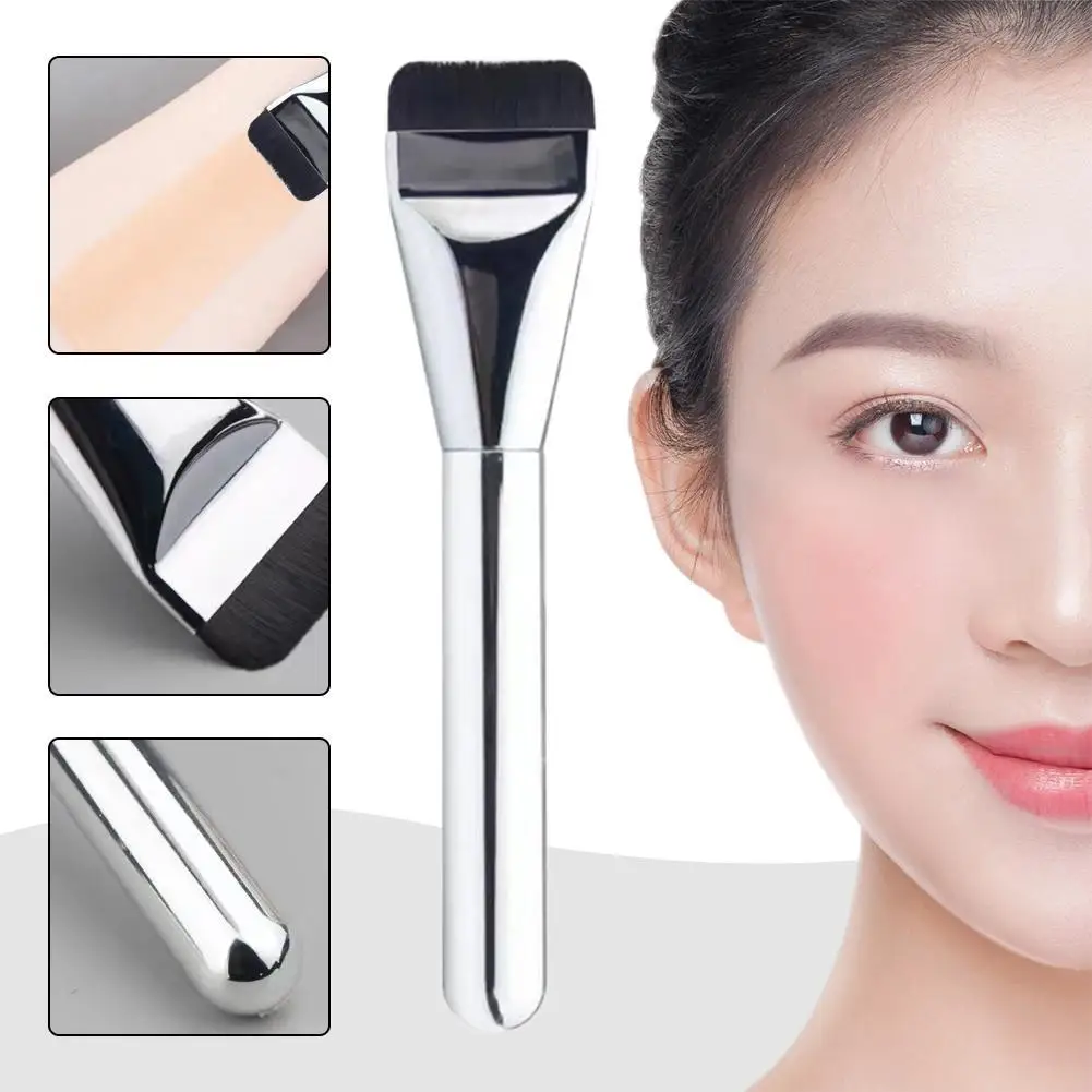 

South Korea Lightweight and Thin Face Contour Brush Ultra Thin Foundation Brush Flat Contour Brush Foundation Cream Makeup Brush
