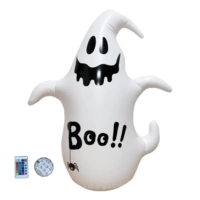 

Blow Up Spooky Lawn Yard Decoration Ghost Inflatables Decorations Reusable Halloween Blow Up Yard Decoration For Entrance Lawn