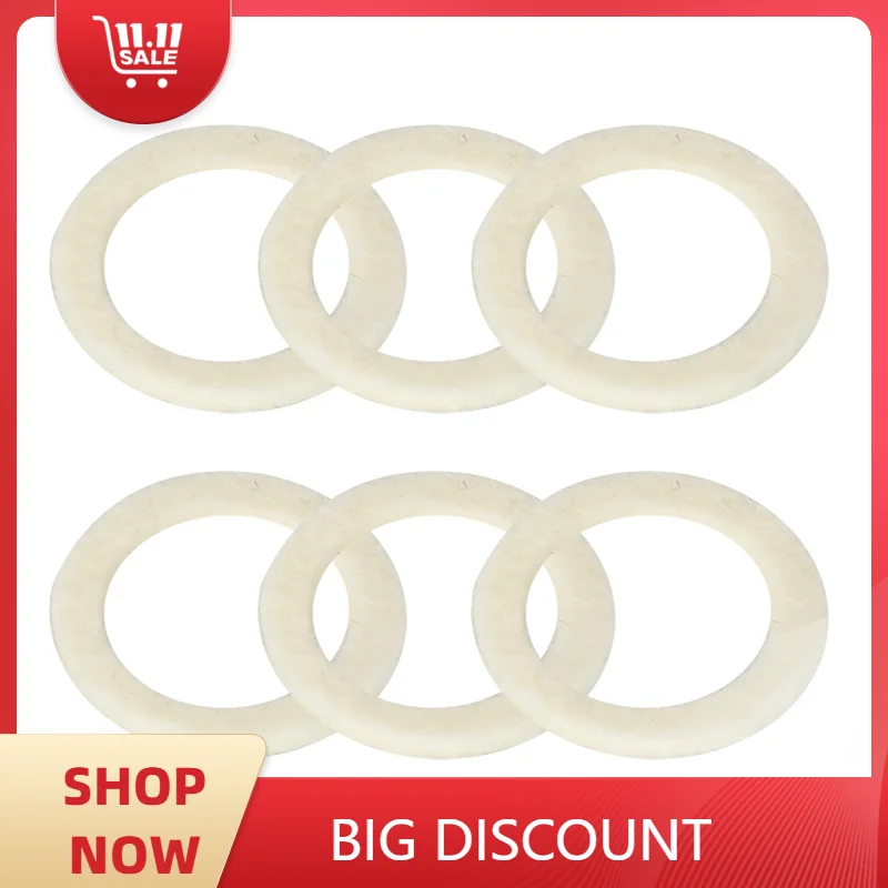 

6 фетровых ось дросселя SEALS для многих карбюраторов KEIHIN PD ось дросселя 11 мм CB550K четыре CB650 SOHC CB750 четыре автоматические