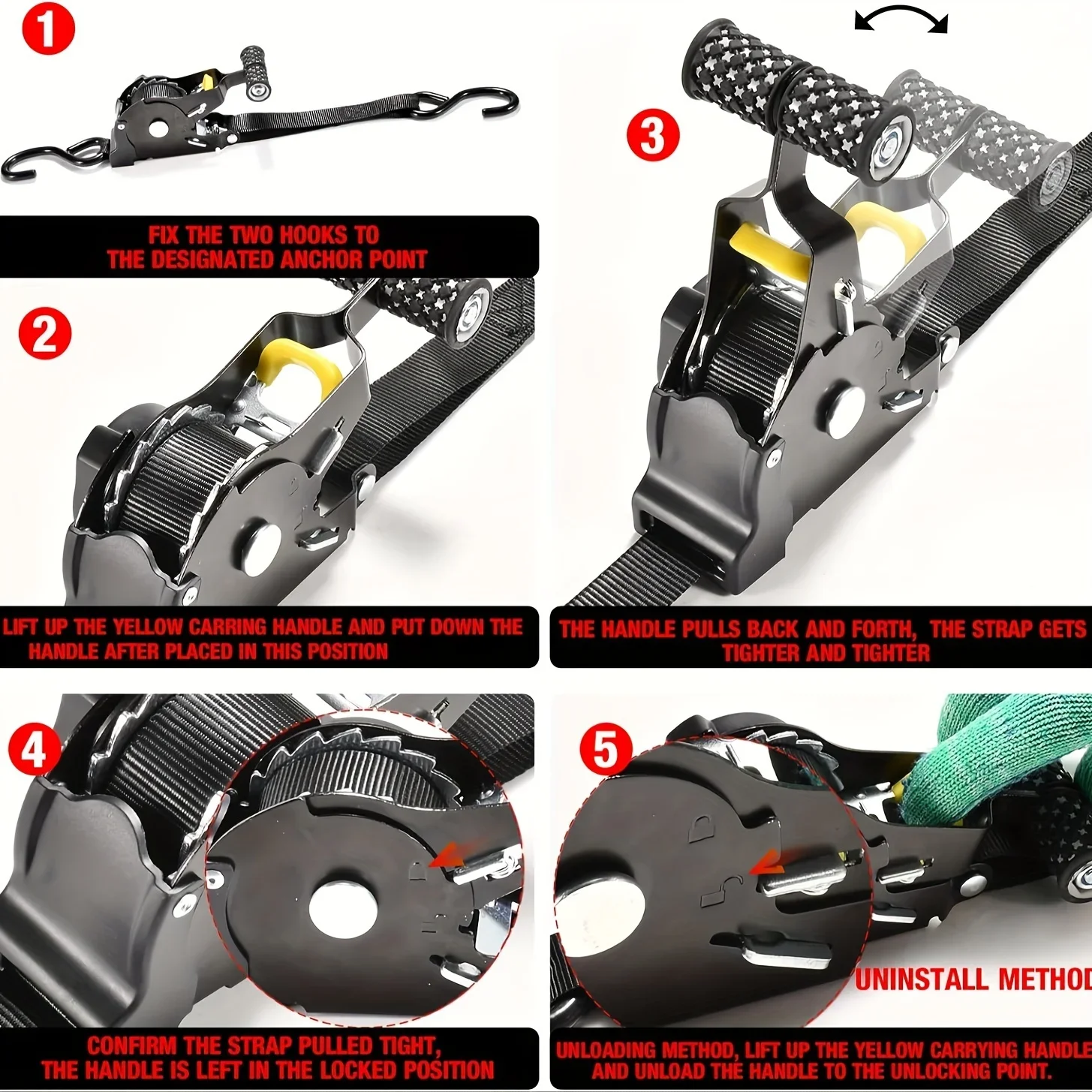 Масштабируемый Трещоточный ремешок (набор из 2 предметов) обеспечивающий