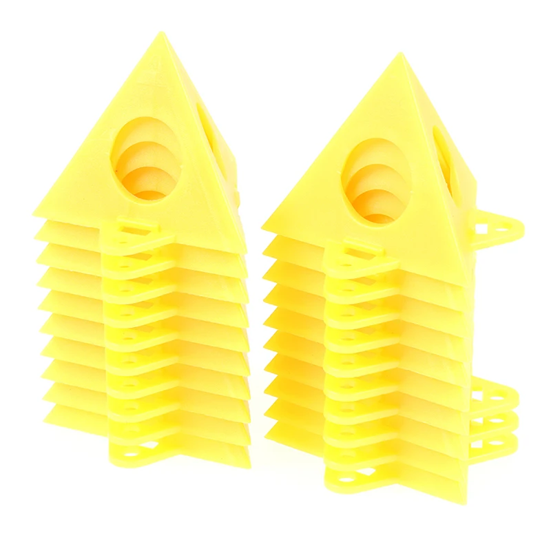 

20pcs Portable Pyramid Support Stands Set Practical Triangle Paint Pads Feet Woodworking Accessories Carpenter Painter Tools