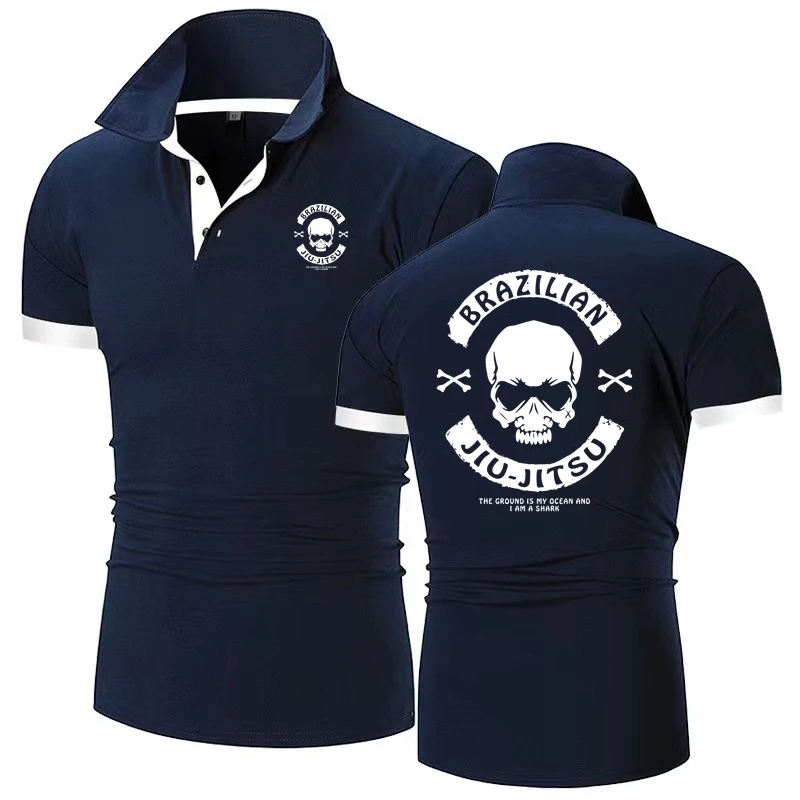 2024 бразильская футболка-поло Jiu Jitsu MMA Свитшот WuShu для боевого искусства