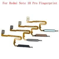 original fingerprint sensor home button flex cable for xiaomi redmi note 10 pro touch sensor scanner repair parts
