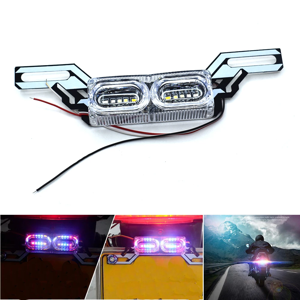

Motorcycle strobe tail light LED brake light 12V voltage rear tail light For Kawasaki Z800 Z900 Z1000 Ninja 250 300 400 650 1000