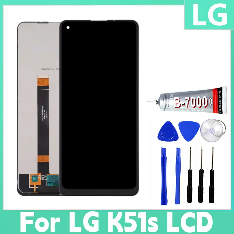 Оригинальный дисплей 6,5 'для LG K51S K51 S LMK510EMW LM-K510EMW LM-K510, детали для ремонта ЖК-дисплея