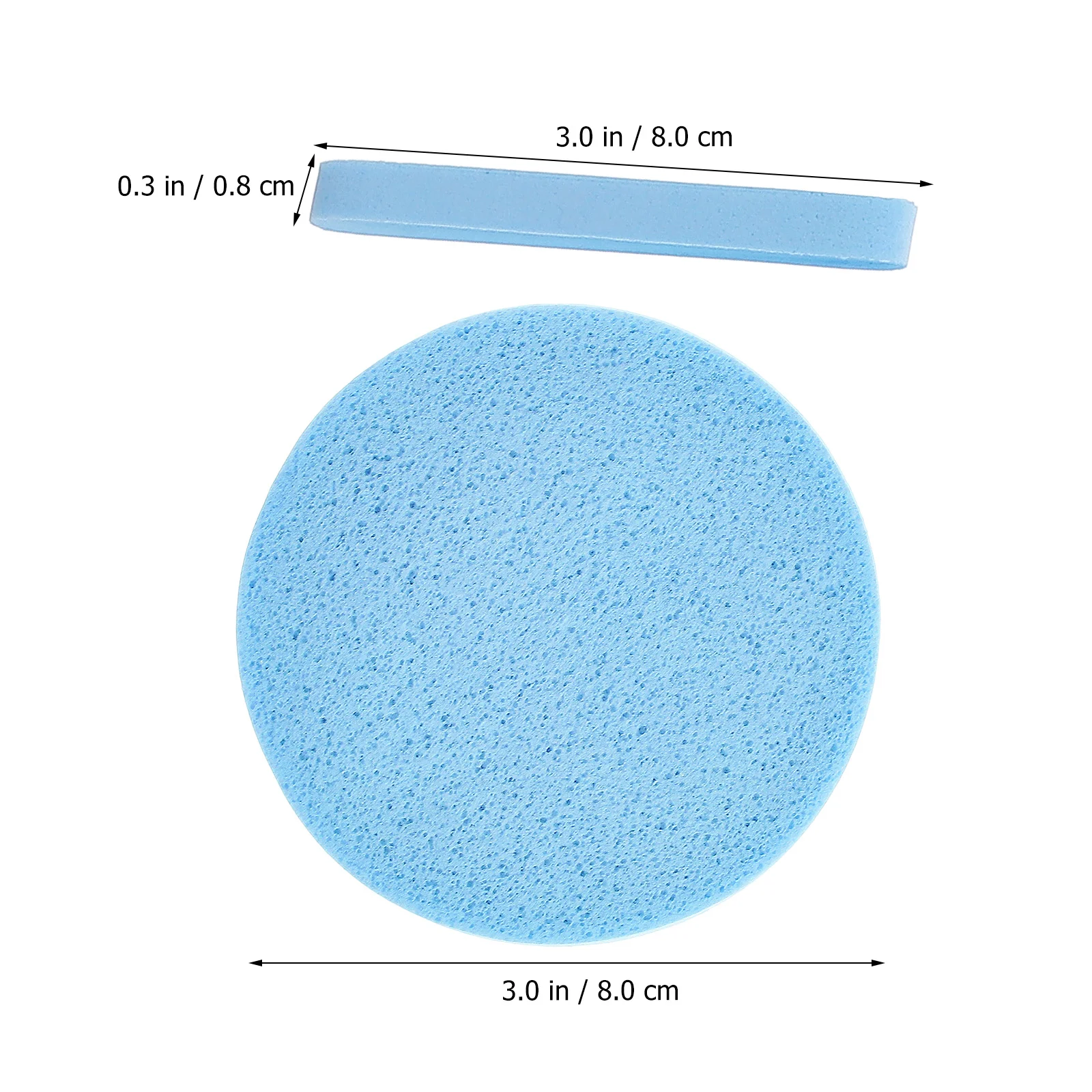 120 шт. Esponjas Comprimidas Faciales Sponge Сжатые губки для мытья массажа лица