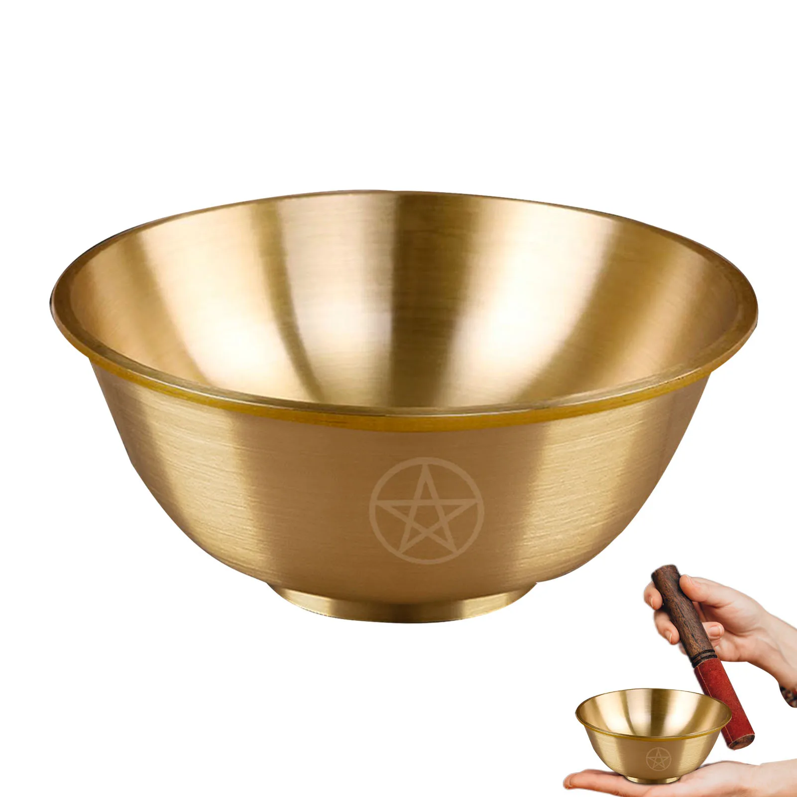 

Copper Offering Bowl Altar Offering Bowl Buddhist Bowl For Yoga Meditation Altar Supplies Incense Burner Smudging Bowl