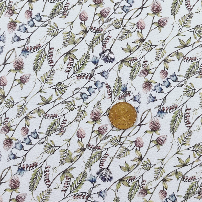 Новинка лист из искусственной кожи радужной расцветки 30x22 см с изображением леса