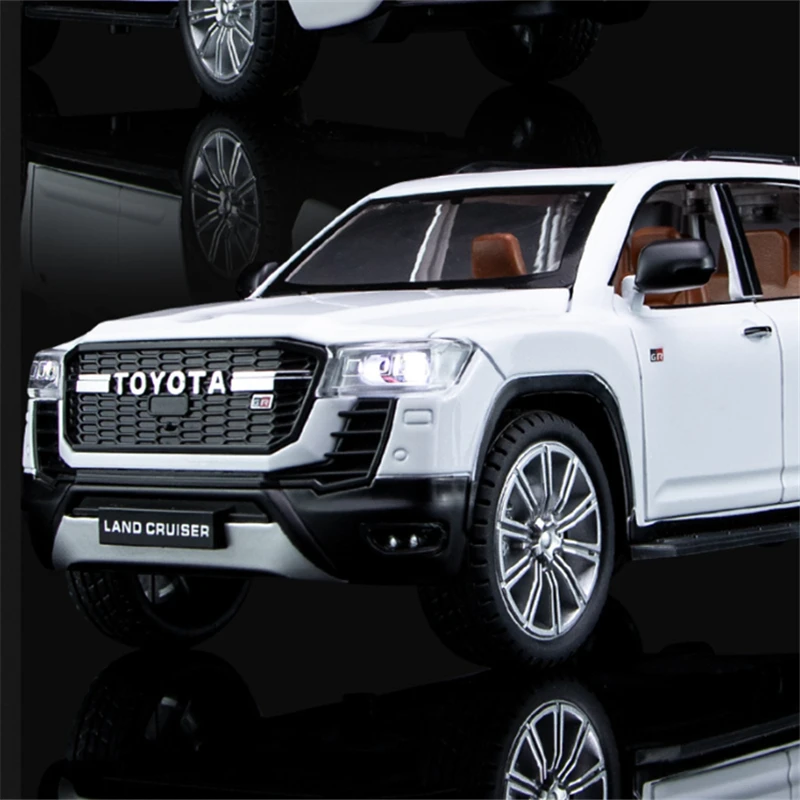 Коллекция 1/24 года модель автомобиля Toyota LAND CRUISER GT Prado SUV из сплава металлическая