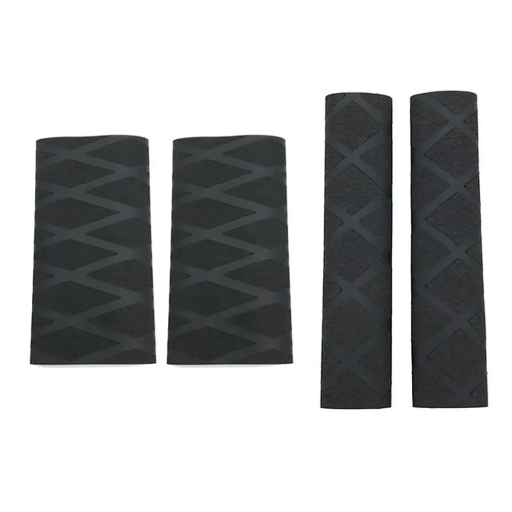 

4 PCS/set Motorcycle Handlebar Cover Anti-slip Heat Shrink Black Blue Green Rubber Grips Muff Universal Motorcycle Accessories