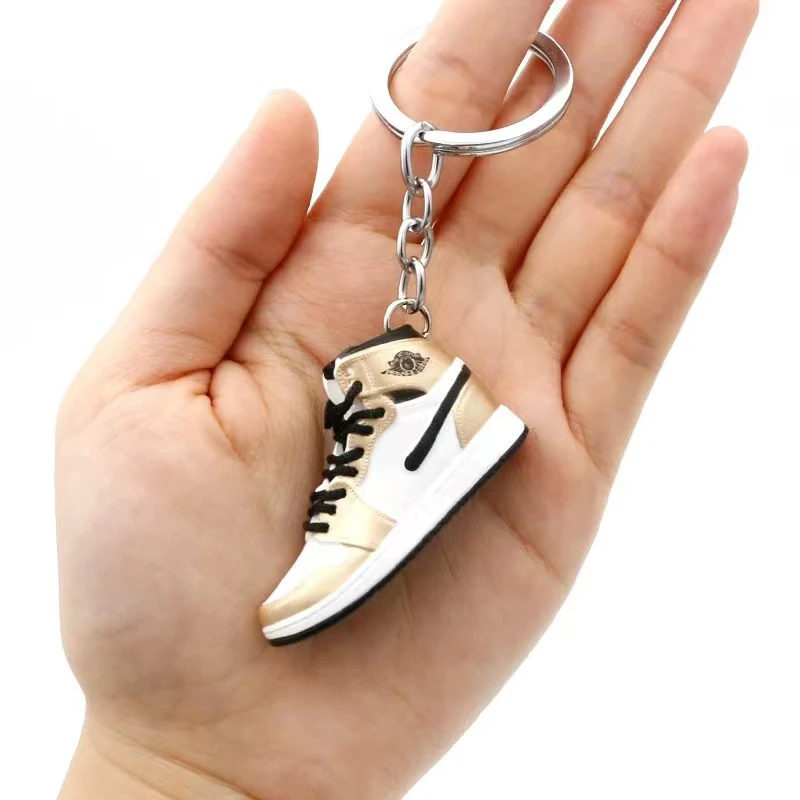 Exquisite 3D Mini Sneakers Key Chain Sneakers Fans Souvenir Key Chain  Mobile Phone Key Pendant Model Exquisite Gift - AliExpress