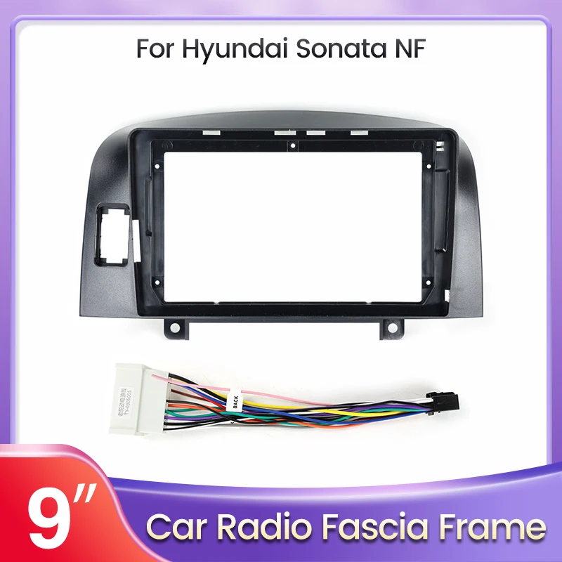 

Автомобильная панель TomoStrong, 9 дюймов, 2Din, для Hyundai Sonata NF 2004-2008