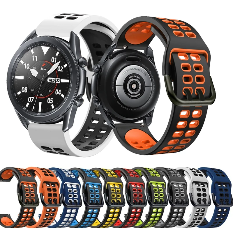 

Silicone Waterproof Strap For Amazfit GTS 3 2e 2 Mini GTR 42mm BIP Lite S U Pop Pro ZEPP E High Quality Replacement Watchband