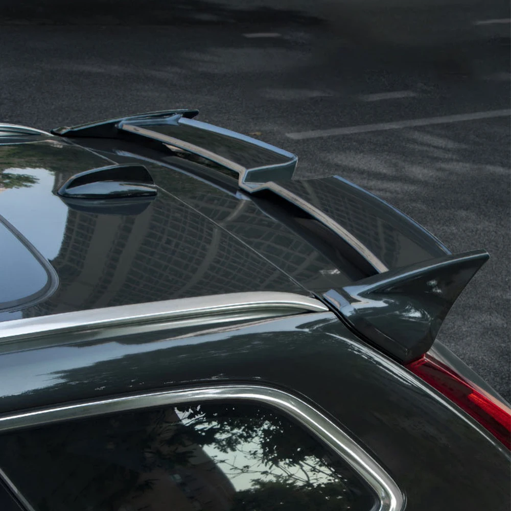 

Задняя Крышка багажника губа спойлер Крылья для Volvo XC60 2018 2019 2020 углеродный глянцевый черный хэтчбек тюнинг автомобильные аксессуары компле...