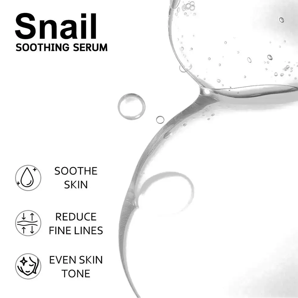 Увлажняющая Успокаивающая эссенция Snail Essence 92% жидкая увлажняющая кожа для женщин