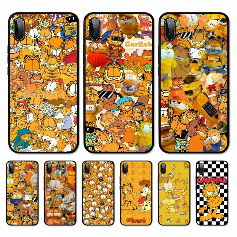 

Cartoon G-Garfields Phone Case for Vivo Y91C Y11 17 19 17 67 81 Oppo A9 2020 Realme c3
