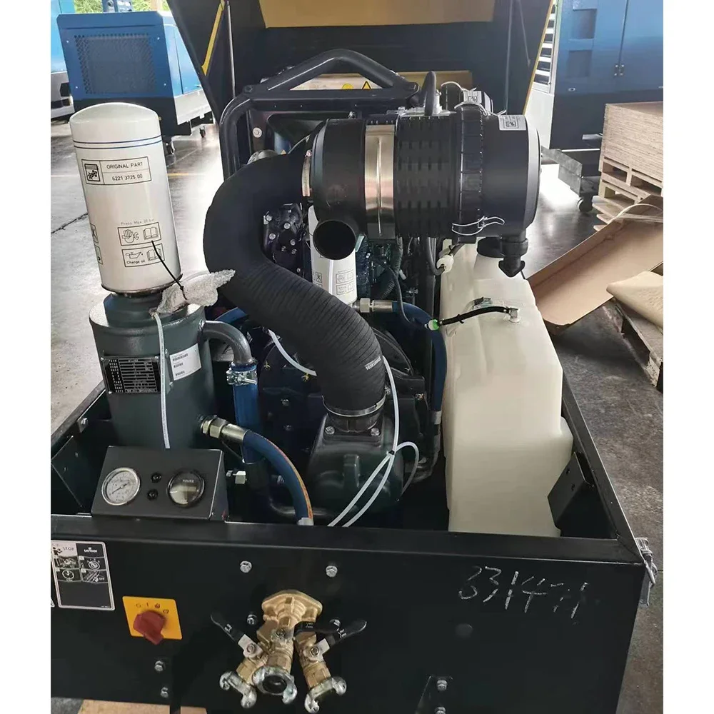 Лидер продаж Liutech воздушный компрессор LUY 050-7 мобильный дизельный 185 cfm 7 бар