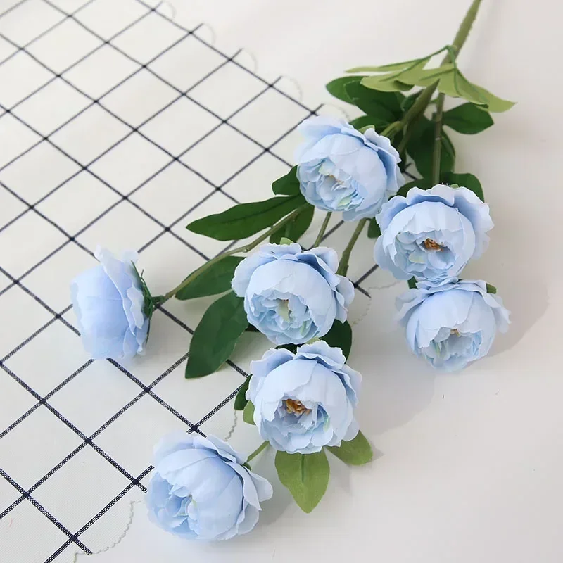 Искусственные цветы шелковые пионы