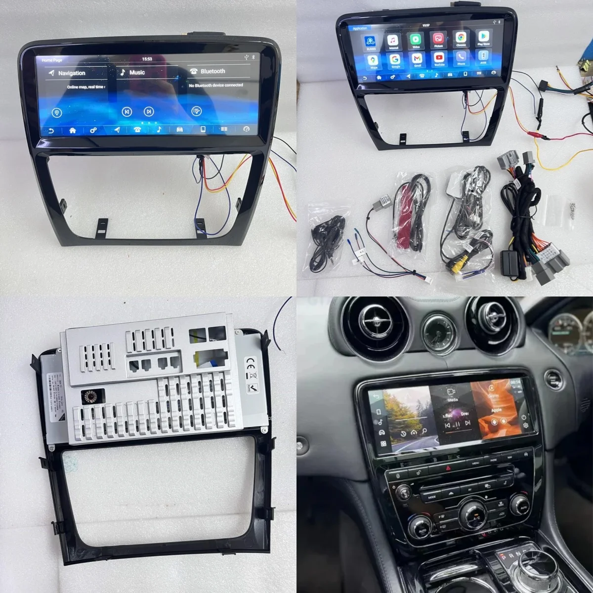 IPS Android 14.0 8 + 256G радио мультимедийный плеер для Jaguar XJ 351 2009-2016 автомобильный