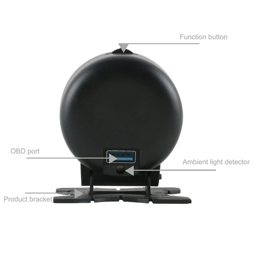 Автомобильный цифровой прибор для измерения скорости и напряжения X60