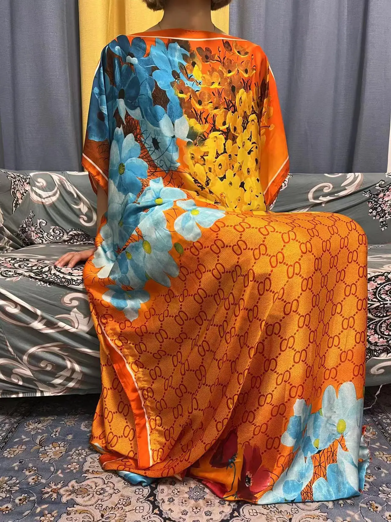 Африканские платья Дубая для женщин мусульманская мода абайя нигерийская одежда