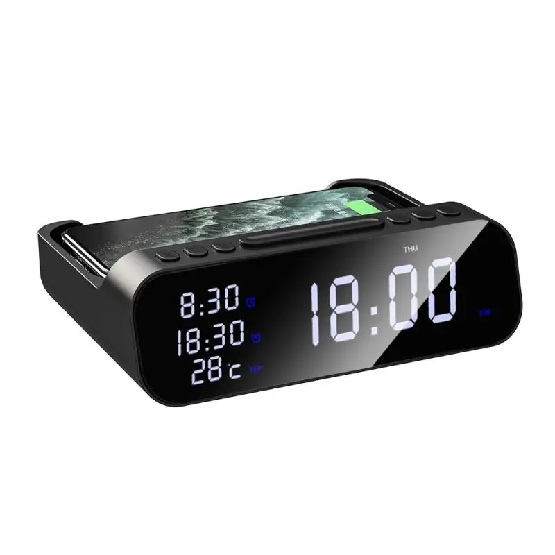 

Antiskid Fast Wireless Charging Abs Charging Station Stable Phone Charger Station Quick Charging Mobile Accessories All-in-one