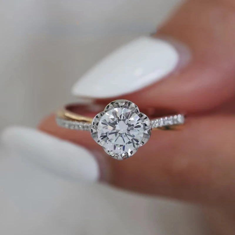 1,0 карат натуральный алмаз AU750