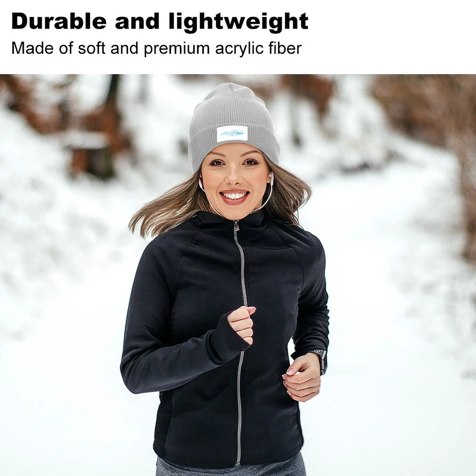 Вязаная шапка с логотипом Aviron baymans мужская женская для гольфа