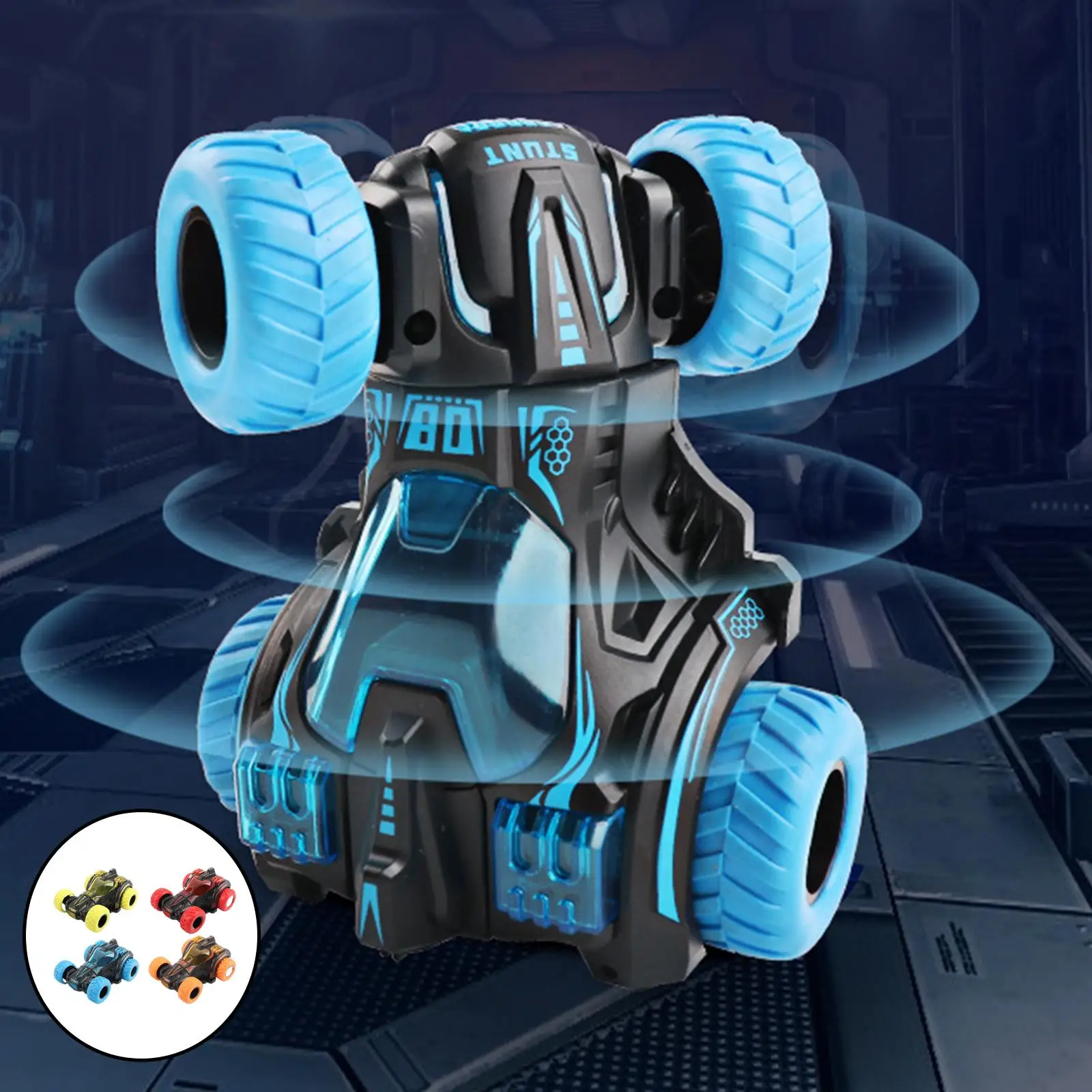 

Вращающийся автомобиль Акробатический инерционный с обратным отжимом 4 автомобиля для малышей детей