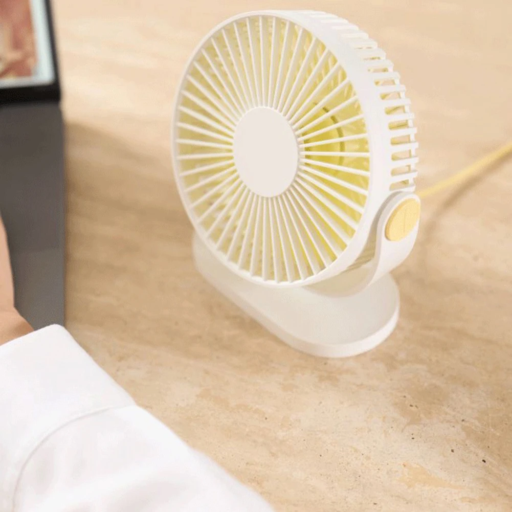 

3 Speed Adjustable Desktop Table Cooling Fan Mini Desktop Fan Can Be Hung Or Stood Desk Cooling Face Fan for Home Office Camping