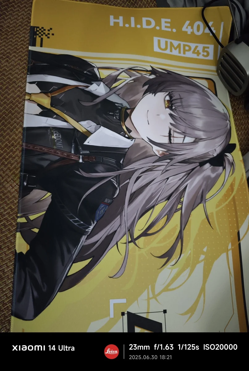 Фото В наличии коврик для мыши Leva Original Girls Frontline 2: Exilium Leva, костюм для косплея, коврик для мыши в стиле аниме, подарок на день рождения, Хэллоуин №2