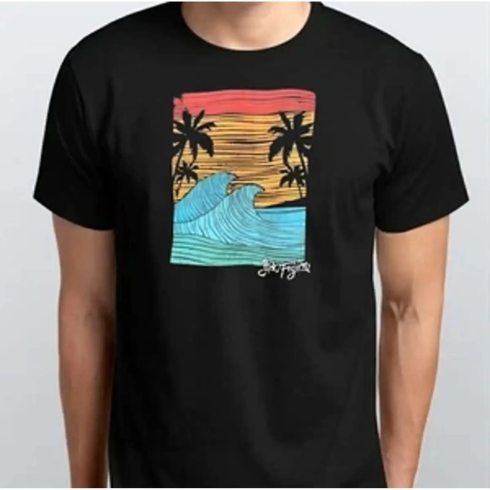 Фото Футболка унисекс с графическим принтом STICK FIGURE BAND, размеры S, M, L, XL, XXL, 3XL, 4XL, черная, винтажная, с эффектом потертости, мягкая, удобная, уличная одежда №1