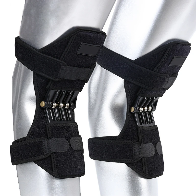 

Knee booster spring force stabilizer breathable non-slip power lift joint support knee pads Elder cold leg knee protection pads