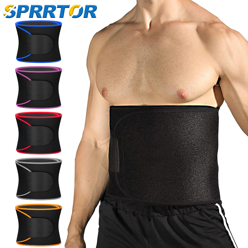 

Waist Trimmer Premium Exercise Waist Trainer Low Back Lumbar Belly Supportfor Women&Men Lose Weight Adjustable Back Support