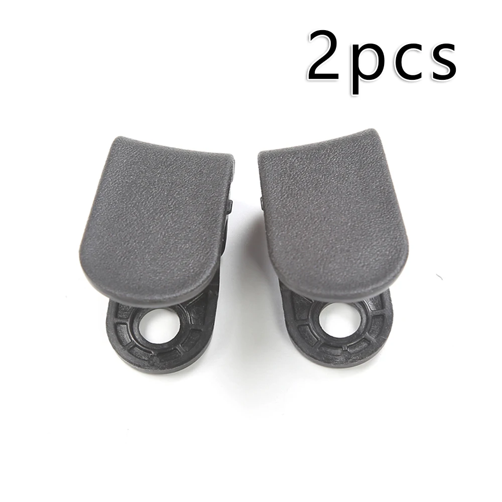 

Car Hook Trims Anti-swinging 2pcs Auto Front Trunk ABS Black Practical