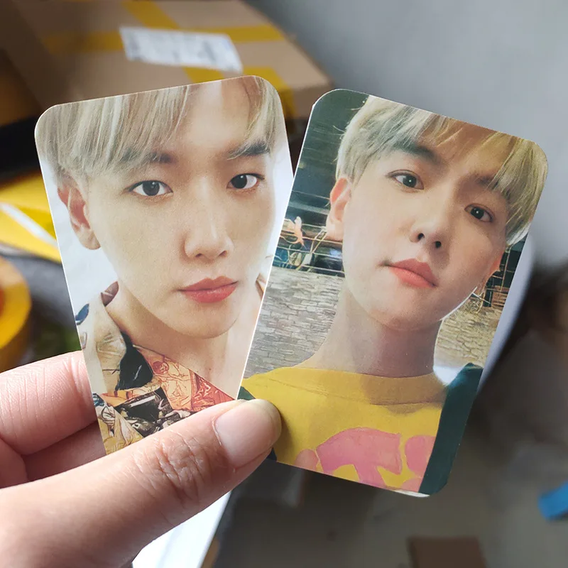 Женский мини-альбом EXO BAEKHYUN японский для той же маленькой карты открытка Бонусная