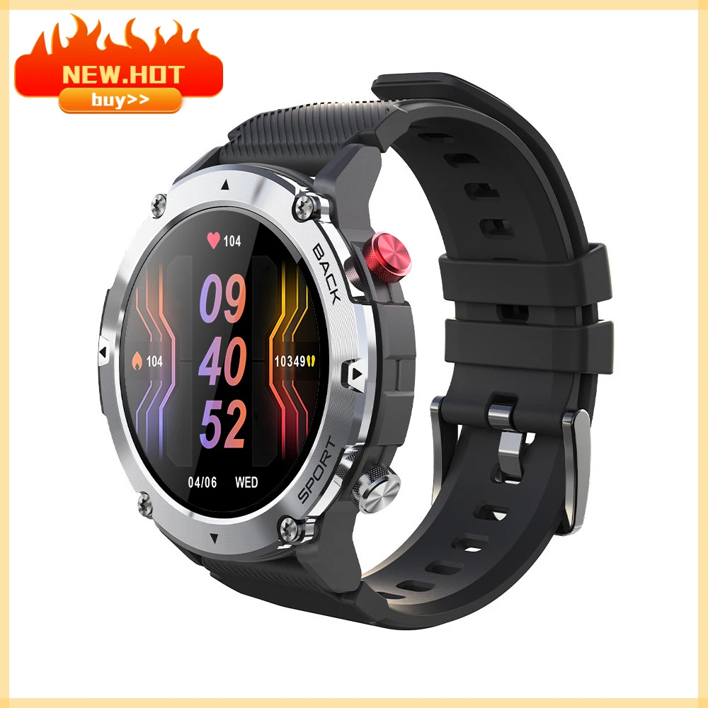 

2023 300mAh 132 inch Bluetooth call Mens 24 hour health management sports fitness tracker Android smart watch New best sell Sale