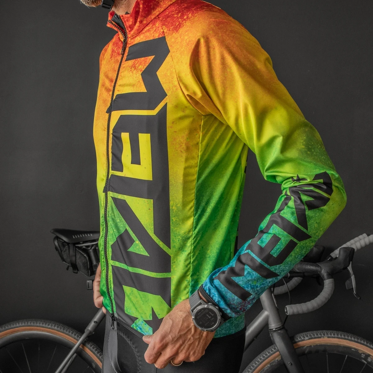 Twin Six Bicycle Windbreaker Windproof Waterproof Men's Long Sleeve Cycling Jackets Bike Jersey Coat Pro Team Lightweight Jacket