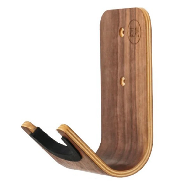 

Guitar Skateboard Wall Hanger Unique Design Bent Wood Guitar Hanger Wall Mount Guitar Holder Acoustic Guitar Accessories