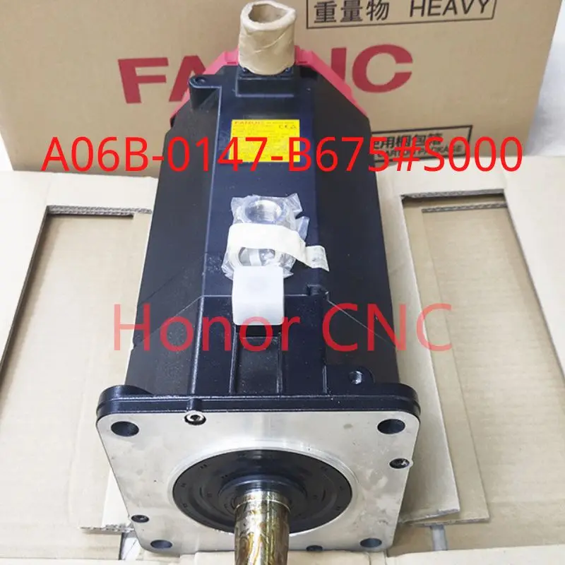 

Used FANUC A06B-0147-B675 #S000 FANUC A06B 0147 B675 #S000 AC Servo Motor