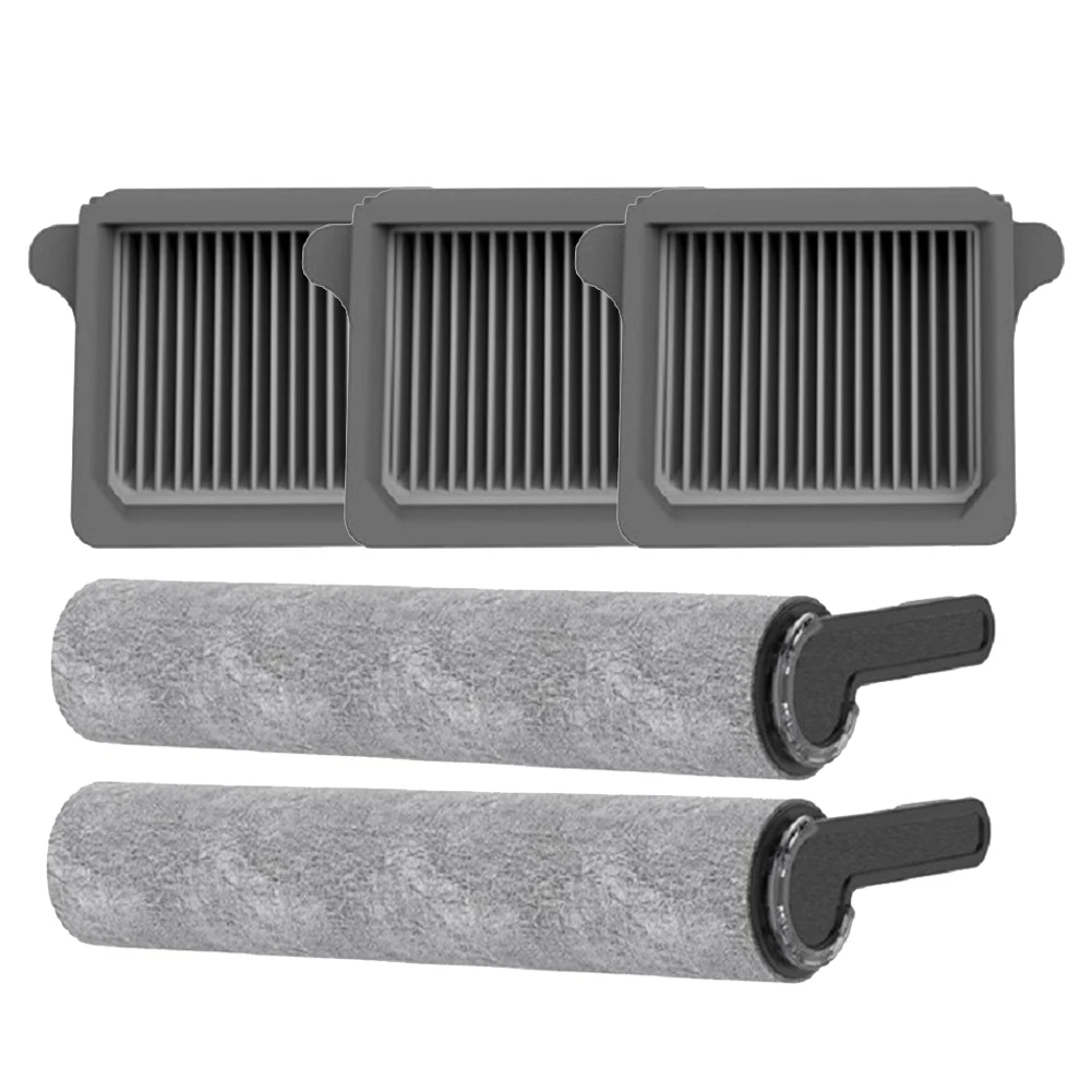 

Filter Roller Brush Set For Tineco Floor ONE S5/Floor One S5 Pro Vacuum Cleaner Parts Floor Cleaning Sweeper Roller Brush Filter