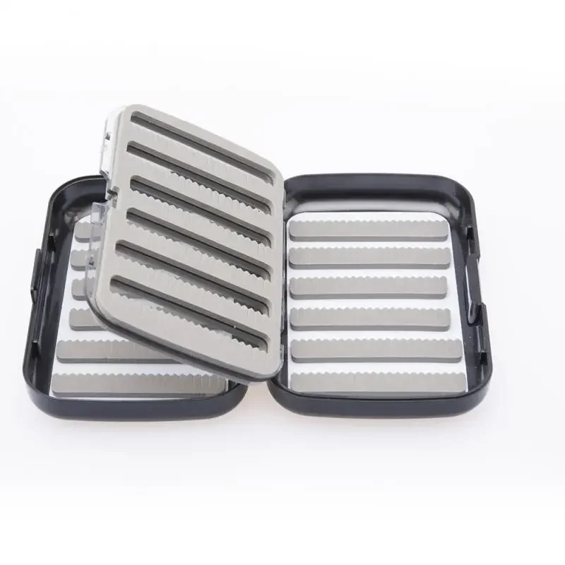 Коробки для рыболовных снастей черные двусторонние утолщенные мини-прочные