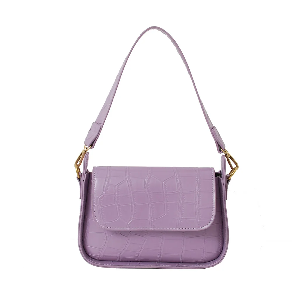 

Модные изысканные сумки для покупок, женские Винтажные Сумки из искусственной кожи с крокодиловым узором, популярные простые женские повсе...