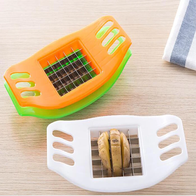 Creative Vegetable Potato Slicer Cutter Chopper Chips Making Tool Cutting Fries Melon and Fruit |