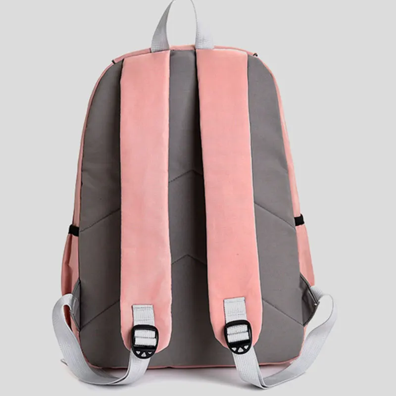 College School Backpack For Women Large Capacity Nylon School Girl Backpack Teenage Student Girls Student Bags